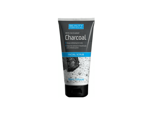 Beauty Formulas Activated Charcoal Facial Scrub 150ml