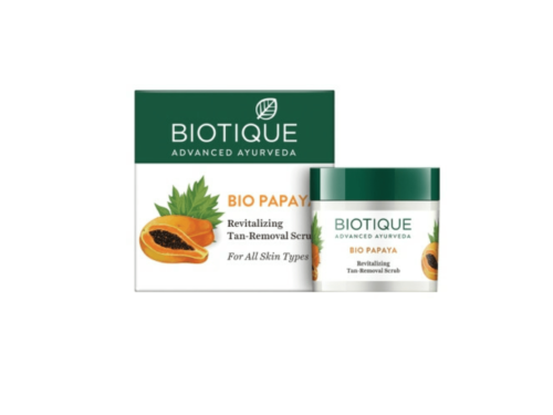 Biotique Bio Papaya Revitalizing Tan Removal Scrub 75 G