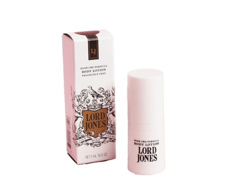 Lord Jones High CBD Formula Body Lotion in Fragrance Free 5ml Pair Up
