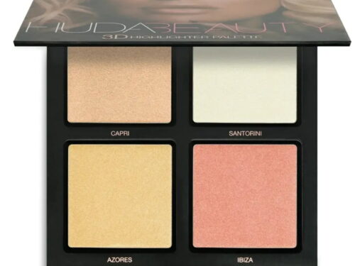 Pink Sands 3D Cream and Powder Highlighter Palette By Huda Beauty