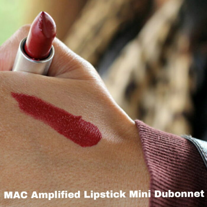 dubonnet mac lipstick swatch