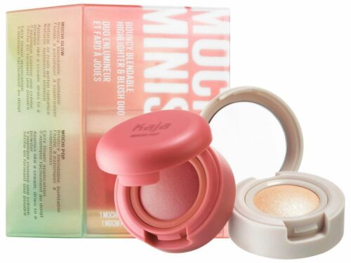 Kaja Beauty Mochi Minis Bouncy Blendable Highlighter & Blush Duo