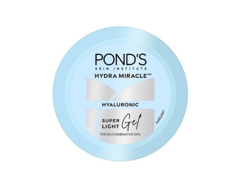 Pond's Super Light Gel Oil Free Face Moisturizer 100ml With Hyaluronic Acid & Vitamin E