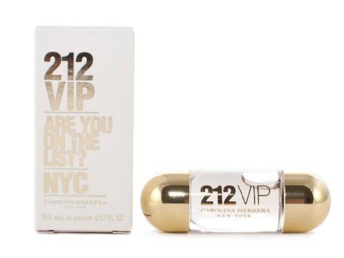 Carolina Herrera 212 VIP Are You On The List NYC Eau De Parfum For Her Mini 5ml