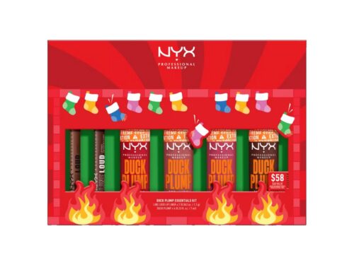 NYX Limited Edition Duck Plump Lip Plumping Essentials Kit Holiday Gift Set