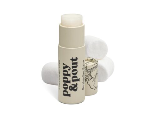 Marshmallow Creme Poppy & Pout Hydrating Lip Balm