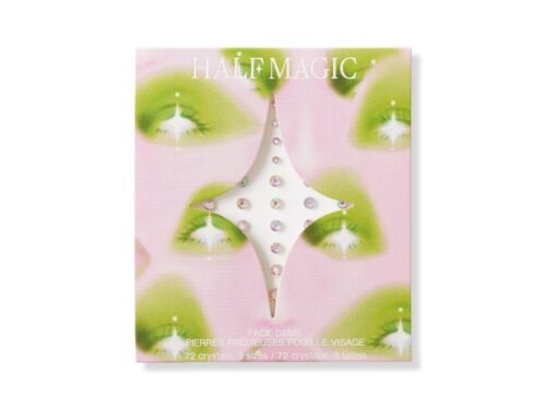 Half Magic Iridescent Sparkle Self-Adhesive Face Gems 72 Ct