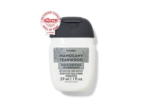 Mahogany Teakwood Bath & Body Works Moisturizing PocketBac Hand Sanitizer 29ml