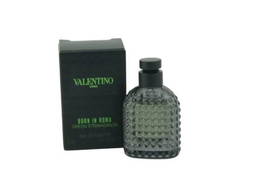 Valentino Uomo Born In Roma Green Stravaganza Eau De Toilette Mini 4ml