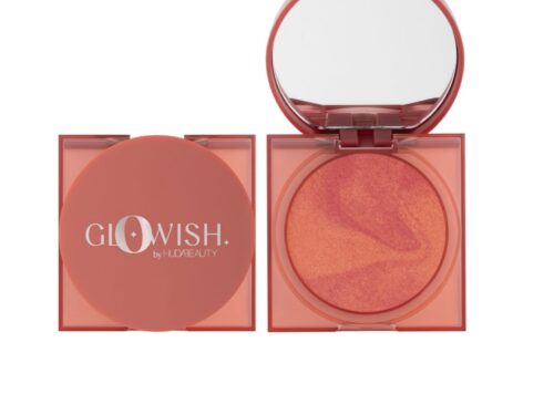 Sassy Saffron Huda Beauty GloWish Cheeky Vegan Blush Powder