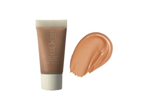 Medium Huda Beauty GloWish Multidew Vegan Skin Tint Foundation Mini 5ml Trial Size
