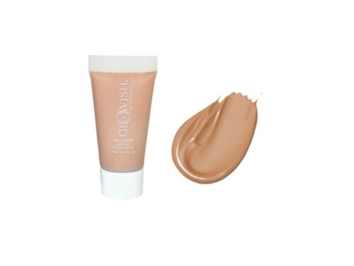 Light Medium Huda Beauty GloWish Multidew Vegan Skin Tint Foundation Mini 5ml Trial Size