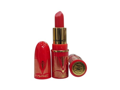 Immortal Coral MAC Mini Lustreglass Sheer-Shine Lipstick 1.5G (Without Packet From Set )