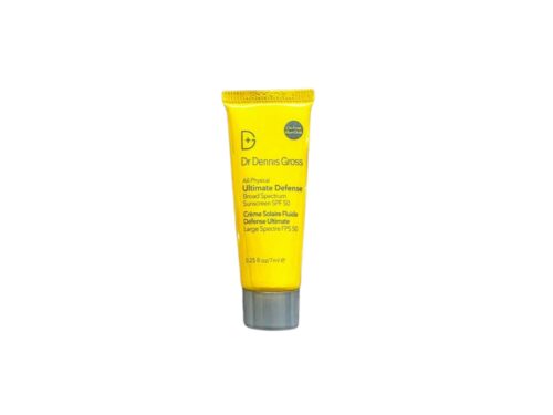Dr. Dennis Gross Skincare All-Physical Ultimate Defense Broad Spectrum Sunscreen SPF 50 PA++++ Trial Size 7ml