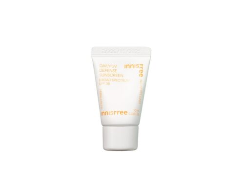 innisfree Daily UV Defense Invisible Broad Spectrum SPF 36 Sunscreen Trial Size 10ml