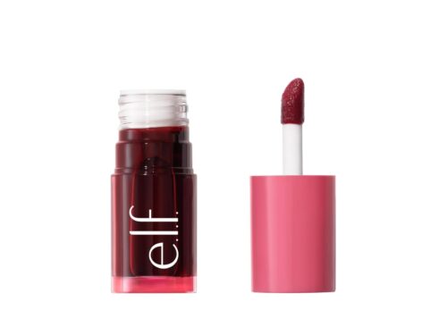 Left On Red e.l.f. Cosmetics Sheer For It Blush Lip + Cheek Tint