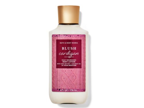 Blush Cardigan Bath & Body Works Daily Nourishing Body Lotion 236ml