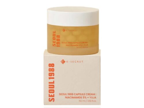 K-Secret Seoul1988 Capsule Cream : Niacinamide 5% + Yuja 50ml