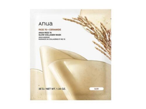 Anua Rice 70+ Glow Collagen Mask 38g