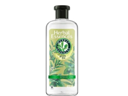 Herbal Essences With Green Tea & Mint , Detox & Shine Shampoo For Dull Hair 400ml