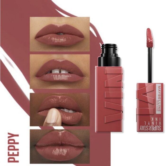 Peppy 115 Maybelline Super Stay Vinyl Ink Liquid Lipcolor - Alzak BD