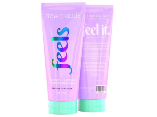 Dew Of The Gods Feels Squalane + Oat Milk Microdermabrasion Polishing Face Scrub 100g