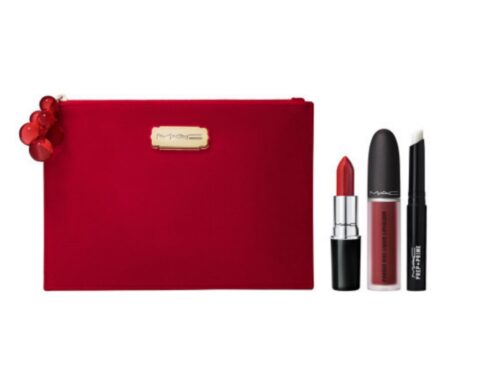 MAC M.A.C. Limited Edition Kisses & Bows Lip Kit : Red