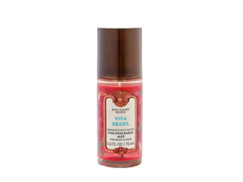 Viva Brazil Bath & Body Works Travel Size Fine Fragrance Mist 75ml ( Body & Hair Mist)