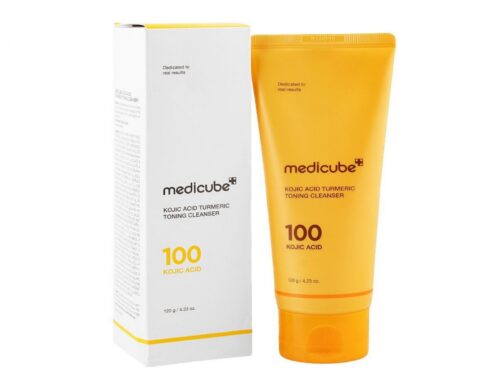 medicube Kojic Acid Turmeric Toning Cleanser 120g